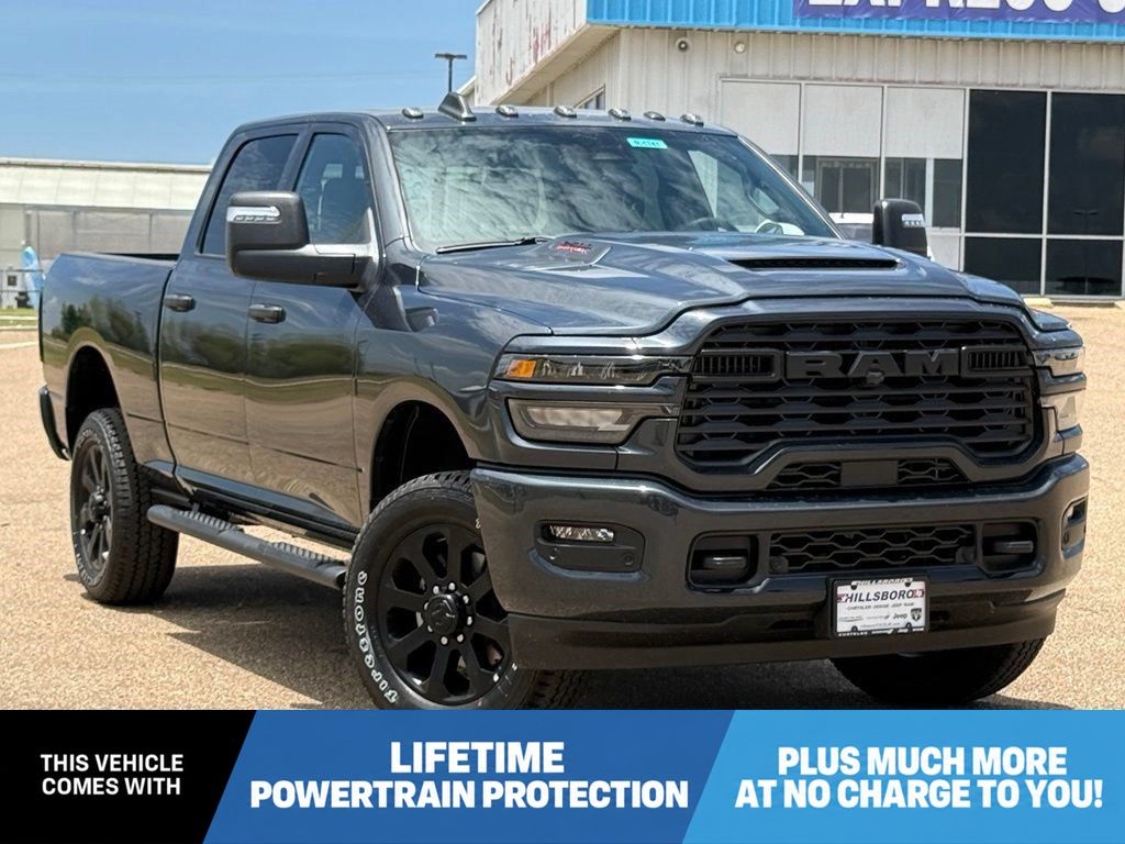 Forged Blue Metallic 2026 RAM 2500 Pickup Truck Four-Wheel Drive 8-Speed Automatic