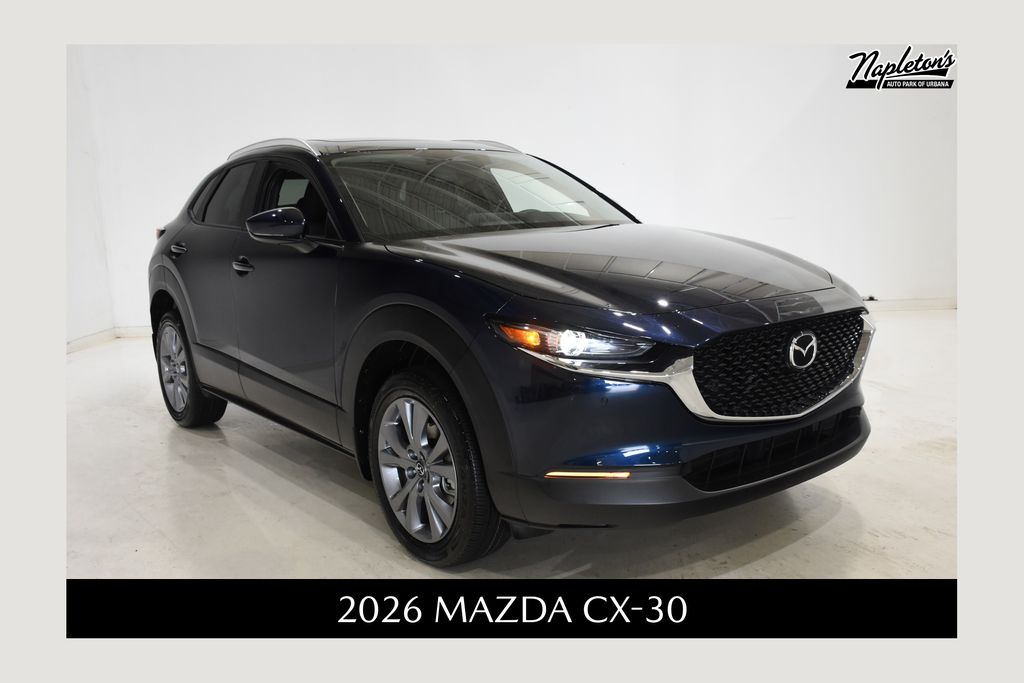 Deep Crystal Blue Mica 2026 Mazda CX-30 SUV / Crossover All-Wheel Drive 6-Speed Automatic