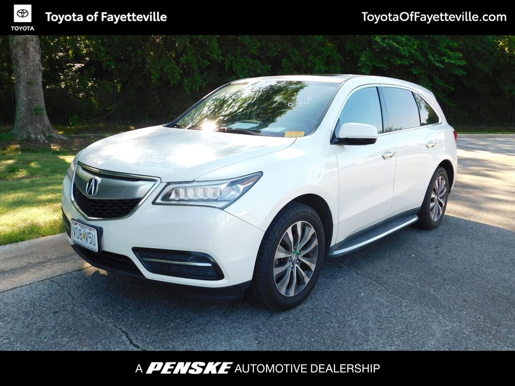 2016 Acura MDX Technology Hero Image