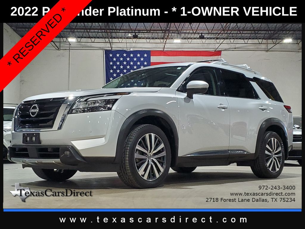 Brilliant Silver Metallic 2022 Nissan Pathfinder SUV / Crossover Front-Wheel Drive 9-Speed Automatic