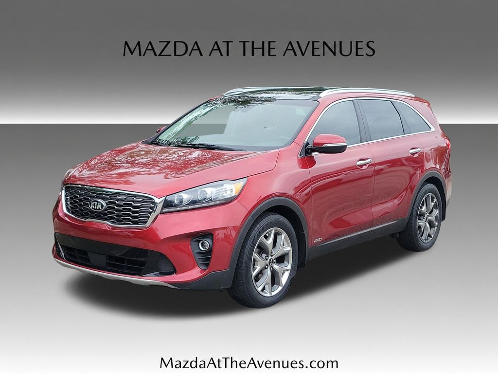 Passion Red 2019 Kia Sorento SUV / Crossover All-Wheel Drive 8-Speed Automatic