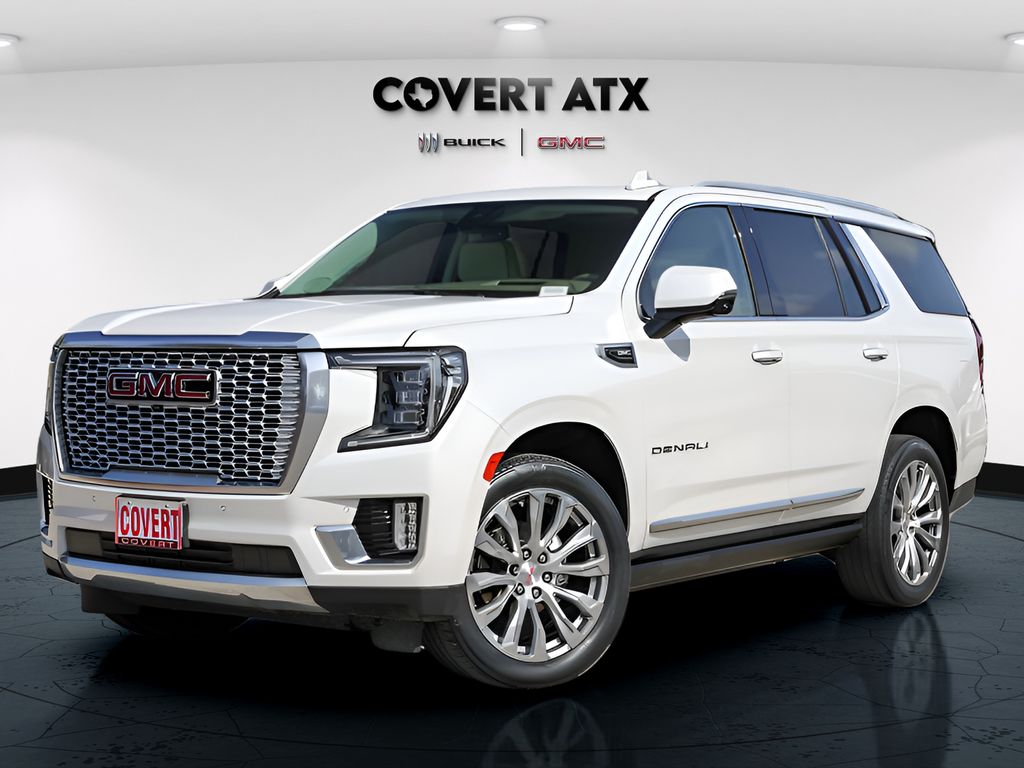 White Frost 2022 GMC Yukon SUV / Crossover Four-Wheel Drive
