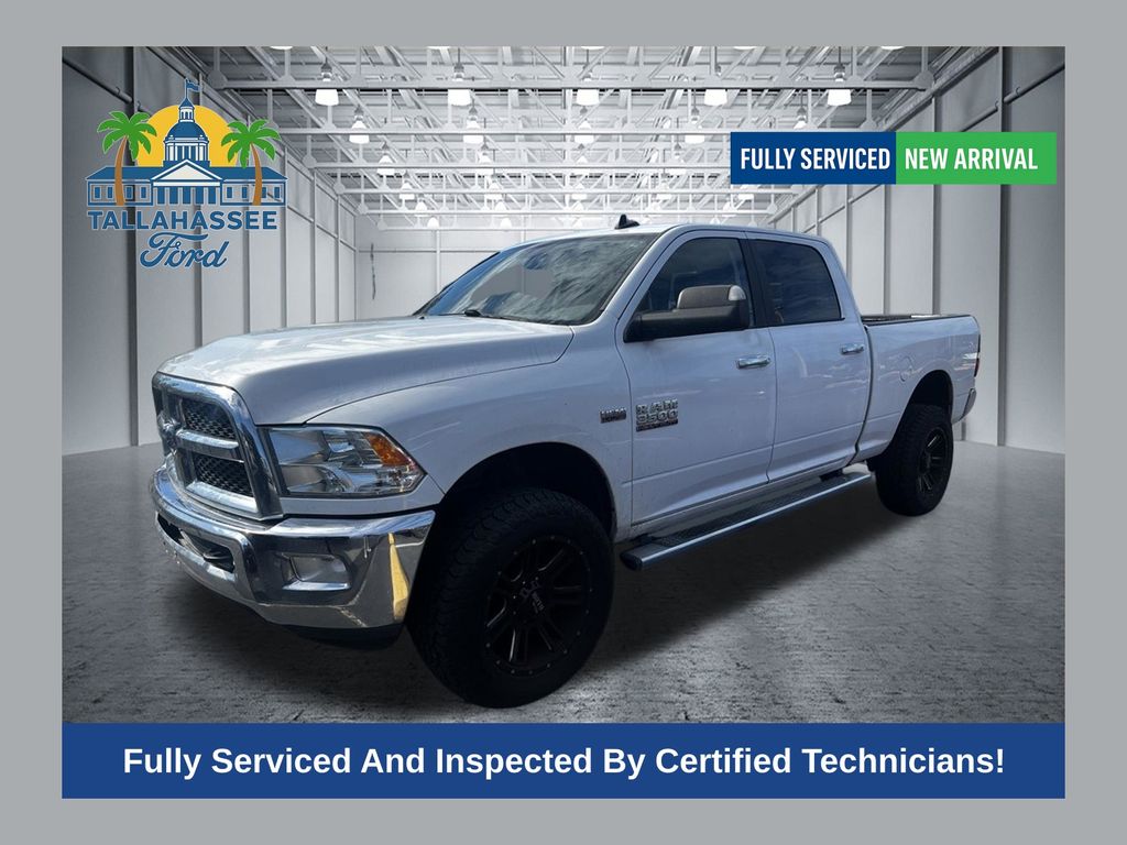 Bright White Clearcoat 2018 RAM 2500 Pickup Truck Four-Wheel Drive 6-Speed Automatic