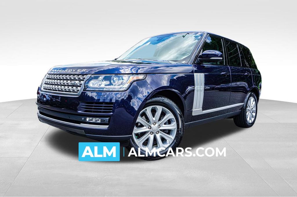 Loire Blue Metallic 2015 Land Rover Range Rover SUV / Crossover Four-Wheel Drive 8-Speed Automatic