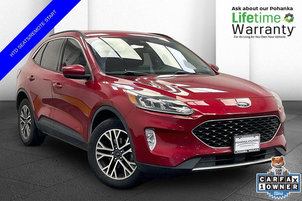 Red Metallic 2020 Ford Escape SUV / Crossover All-Wheel Drive 8-Speed Automatic