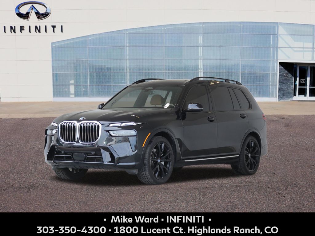 Black Sapphire Metallic 2023 BMW X7 xDrive40i AWD SUV / Crossover All-Wheel Drive 8-Speed Automatic