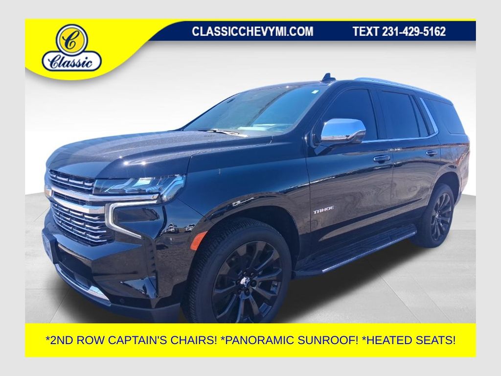 Black 2021 Chevrolet Tahoe Premier 4WD SUV / Crossover Four-Wheel Drive