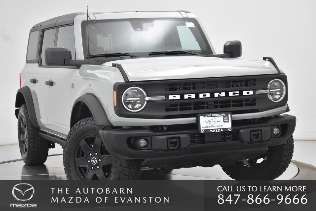 Cactus Gray 2024 Ford Bronco SUV / Crossover Four-Wheel Drive Automatic