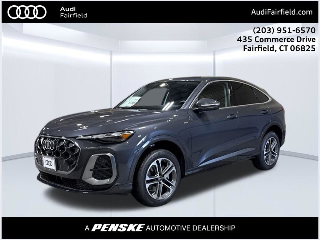 Tambora Gray Metallic 2026 Audi Q5 Sportback Sedan All-Wheel Drive 7-Speed Automatic