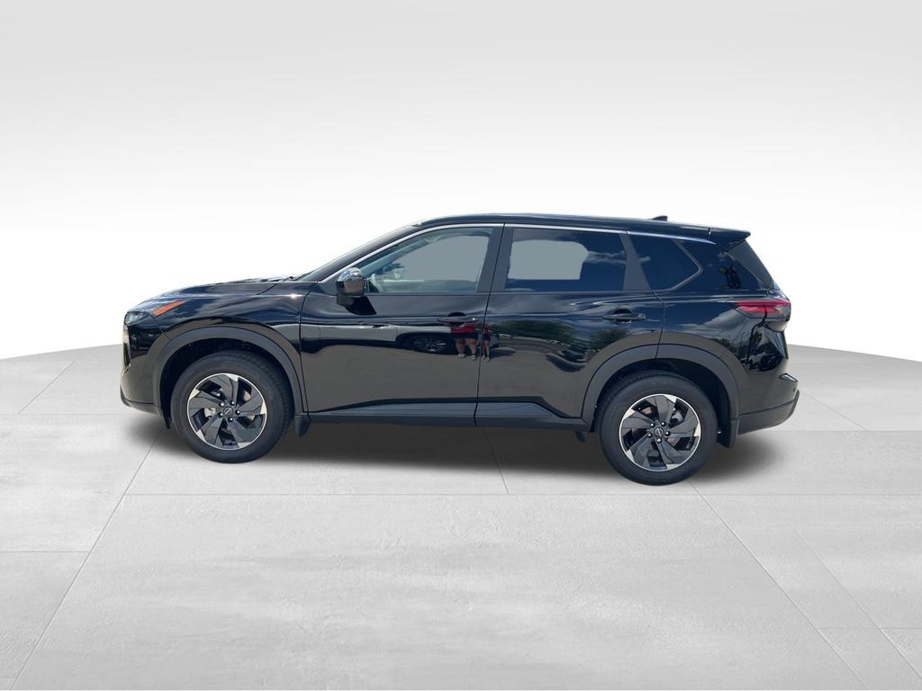 2025 Super Black Nissan Rogue SV FWD SUV