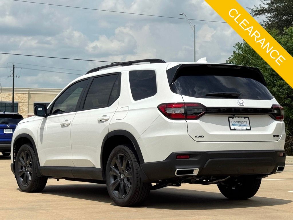2025 Honda Pilot Sport White at Bayway Cadillac of The Woodlands