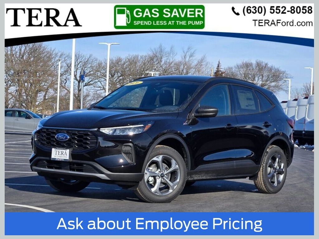 Agate Black Metallic 2026 Ford Escape SUV / Crossover All-Wheel Drive 8-Speed Automatic
