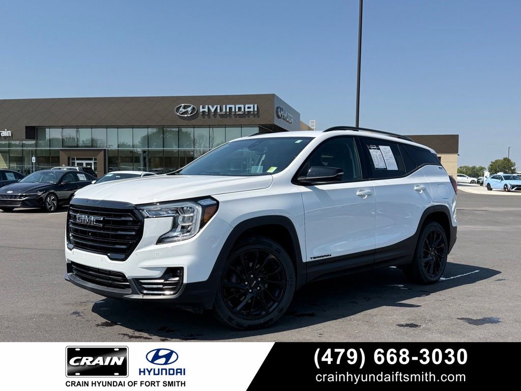 Summit White 2024 GMC Terrain SUV / Crossover All-Wheel Drive 9-Speed Automatic