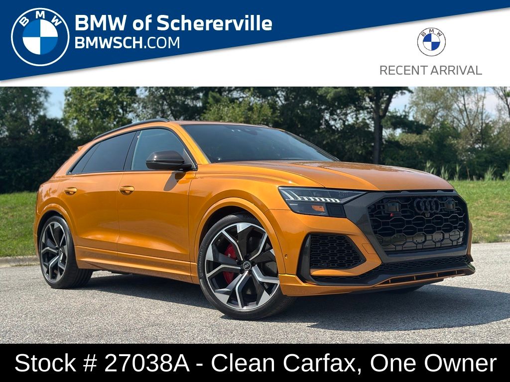 Dragon Orange Metallic 2023 Audi RS Q8 SUV / Crossover All-Wheel Drive 8-Speed Automatic