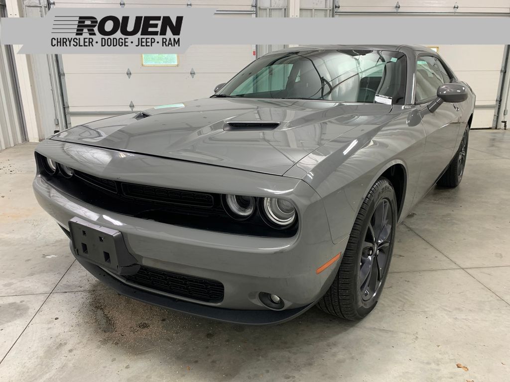 Destroyer Gray Clearcoat 2023 Dodge Challenger Coupe All-Wheel Drive 8-Speed Automatic