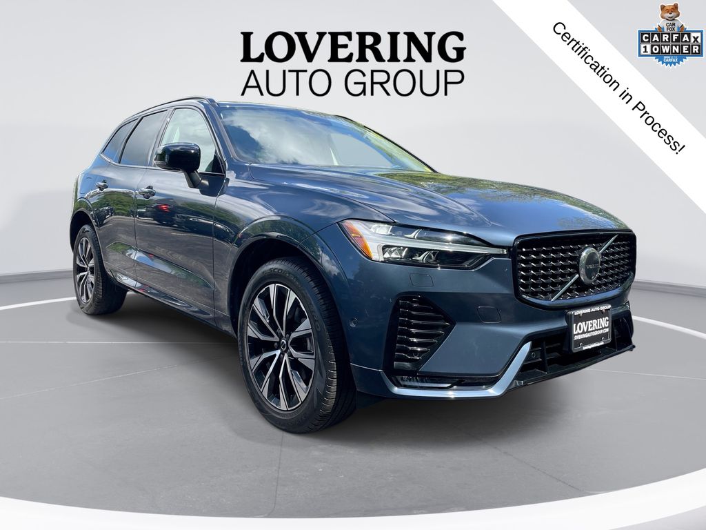 Denim Blue Metallic 2024 Volvo XC60 B5 Plus Dark Theme AWD SUV / Crossover All-Wheel Drive Automatic
