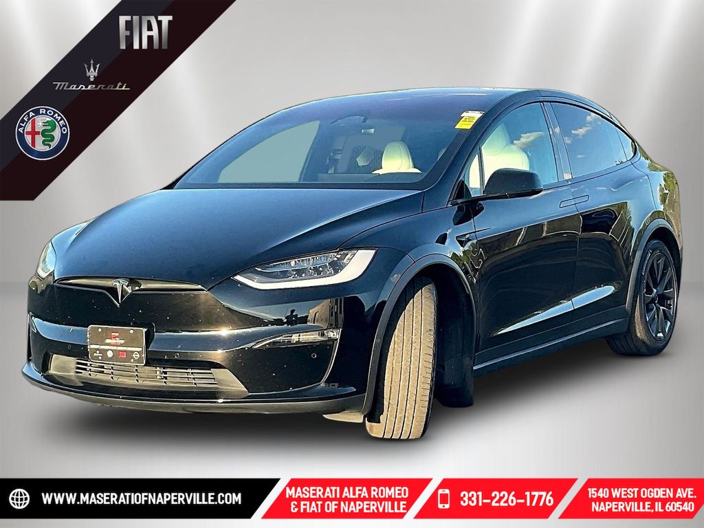 Black 2023 Tesla Model X Standard Range AWD Sedan All-Wheel Drive 1-Speed Automatic