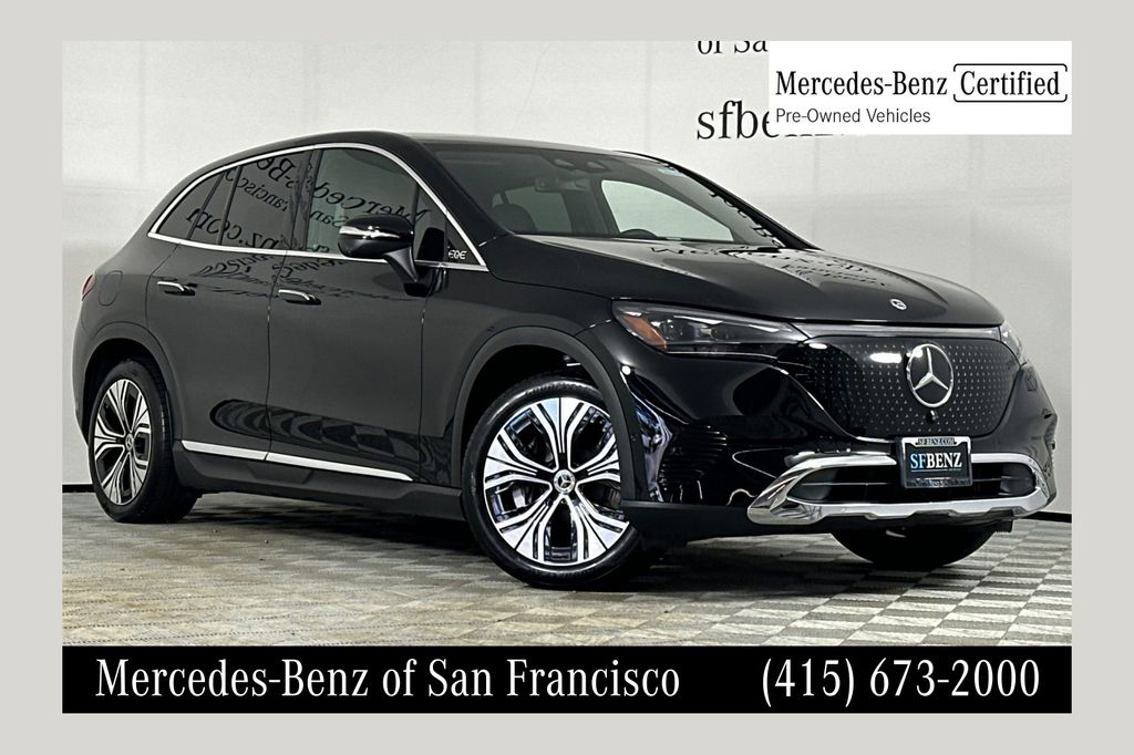 Black 2026 Mercedes-Benz EQE SUV SUV / Crossover Rear-Wheel Drive 1-Speed Automatic
