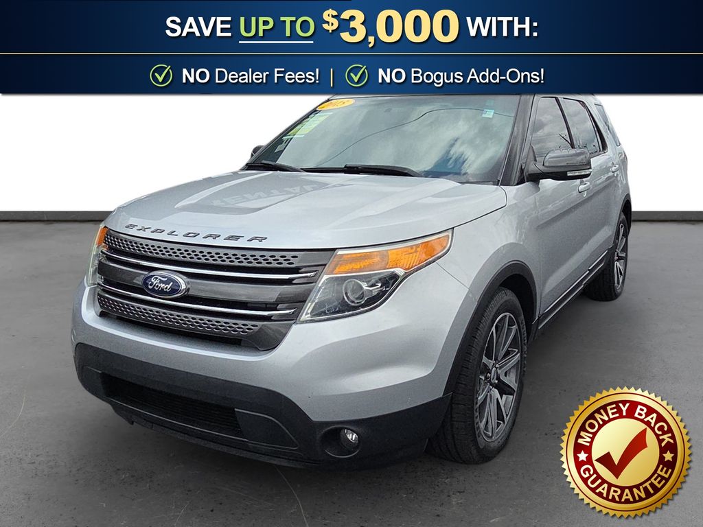 Ingot Silver 2015 Ford Explorer SUV / Crossover Front-Wheel Drive 6-Speed Automatic