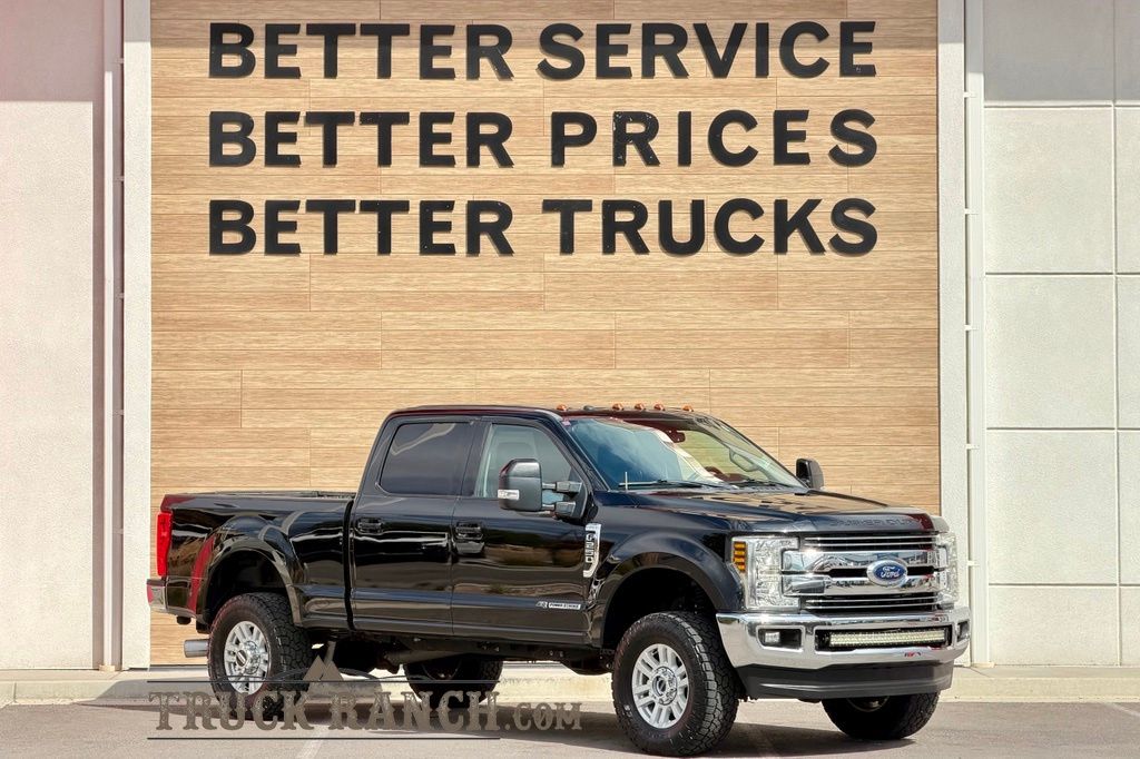 Shadow Black 2018 Ford F-250 Super Duty Pickup Truck Four-Wheel Drive 6-Speed Automatic