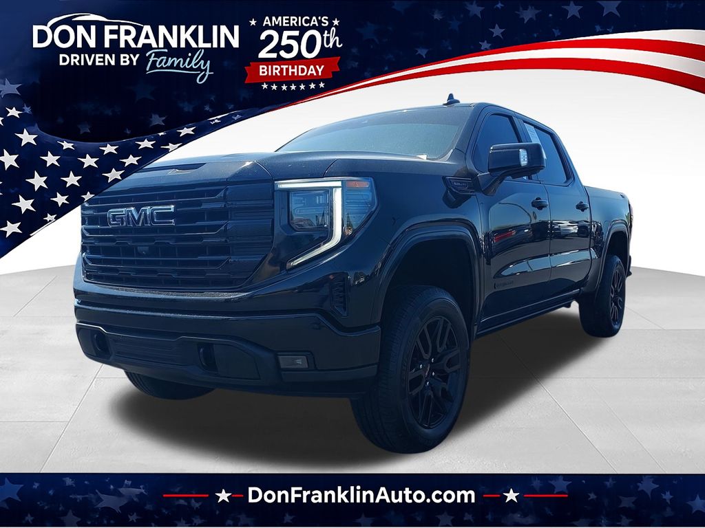 Onyx Black 2022 GMC Sierra 1500 Pickup Truck Four-Wheel Drive Automatic