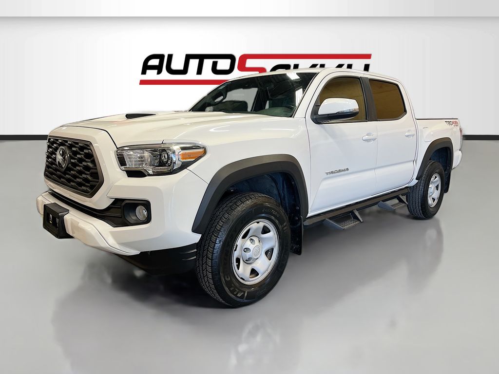 Used 2021 Super White Toyota TRD Sport image 3