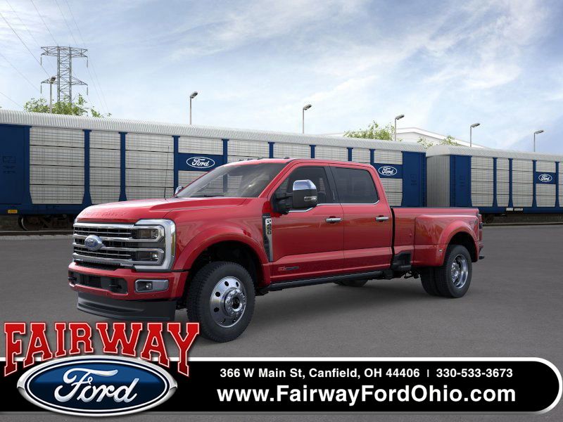 Ruby Red 2026 Ford F-450 Super Duty Platinum Crew Cab LB DRW 4WD Pickup Truck Four-Wheel Drive Automatic