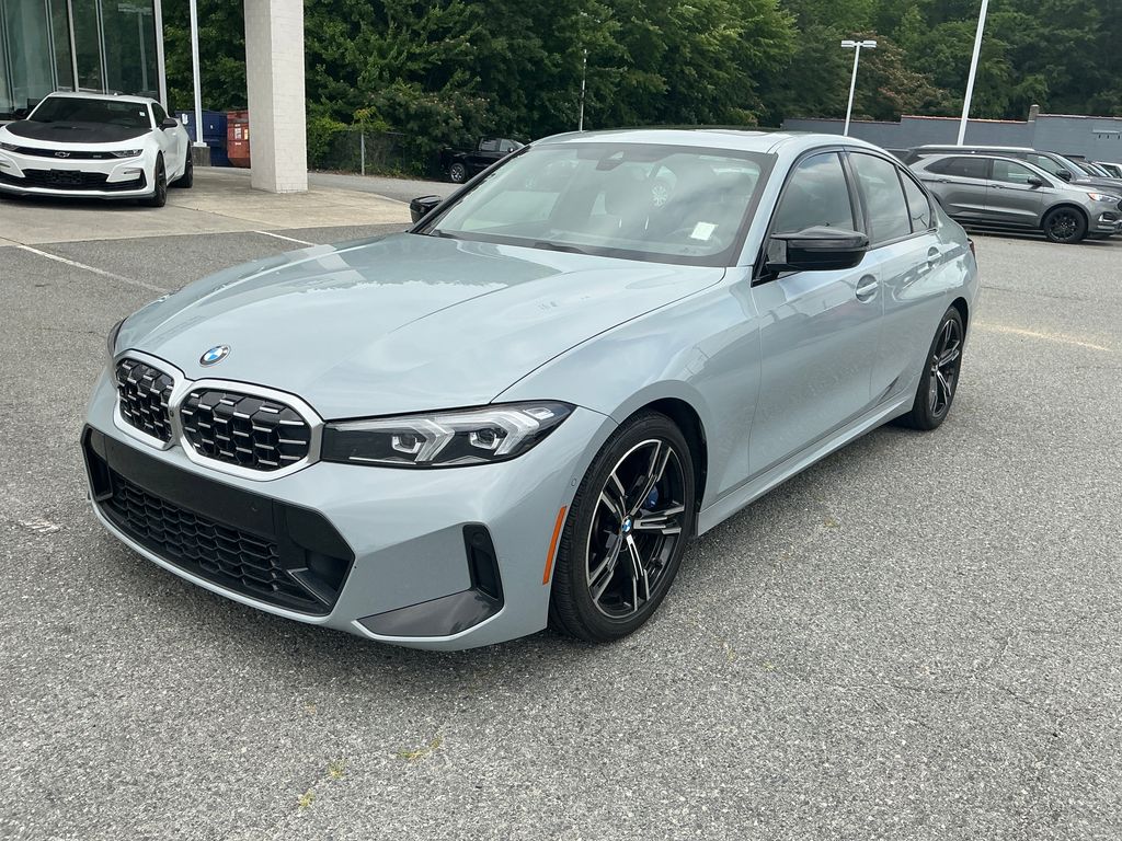 Gray Metallic 2023 BMW 3 Series M340i RWD Sedan Rear-Wheel Drive 8-Speed Automatic