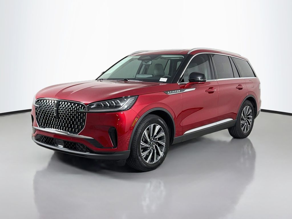 Red 2026 Lincoln Aviator SUV / Crossover Rear-Wheel Drive Automatic