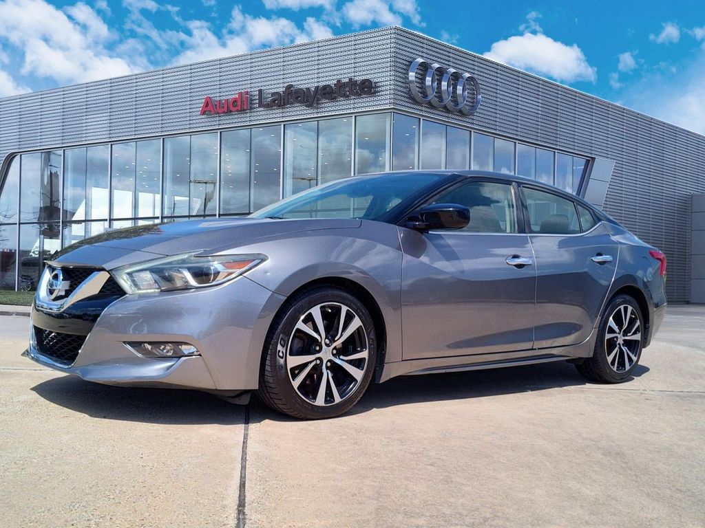 Gray (Gun Metallic) 2018 Nissan Maxima Sedan Front-Wheel Drive Continuously Variable Transmission