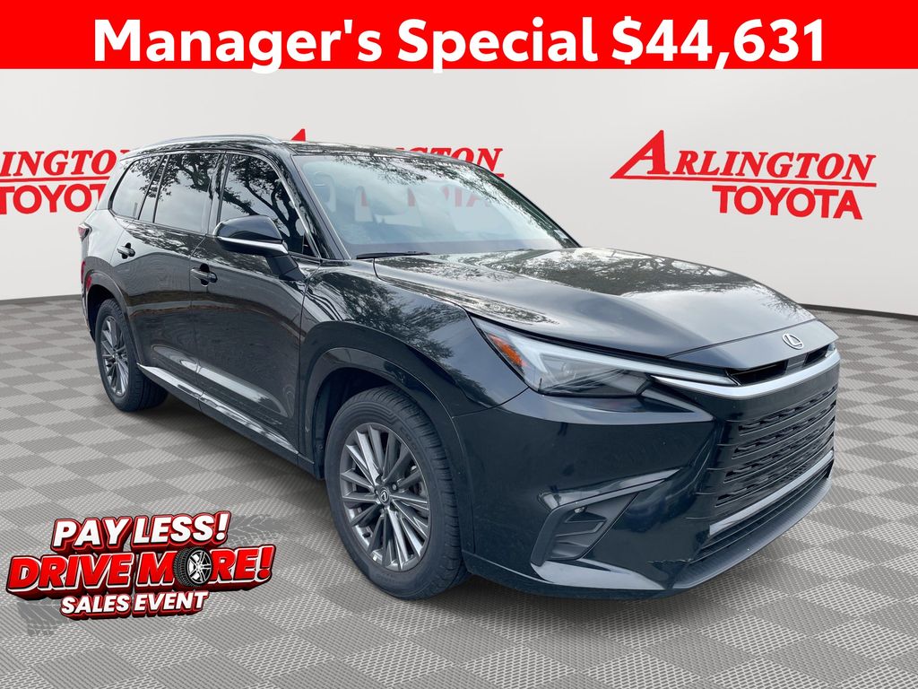 Black (Caviar) 2024 Lexus TX SUV / Crossover Front-Wheel Drive 8-Speed Automatic