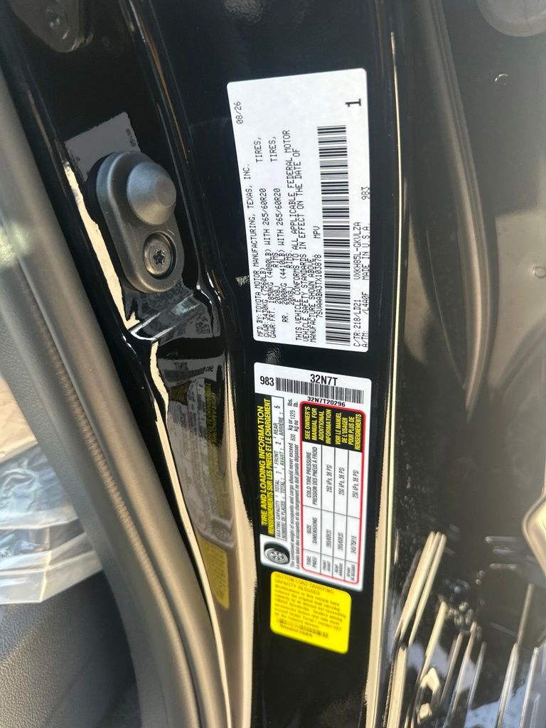 New 2026 Toyota Sequoia SUV
