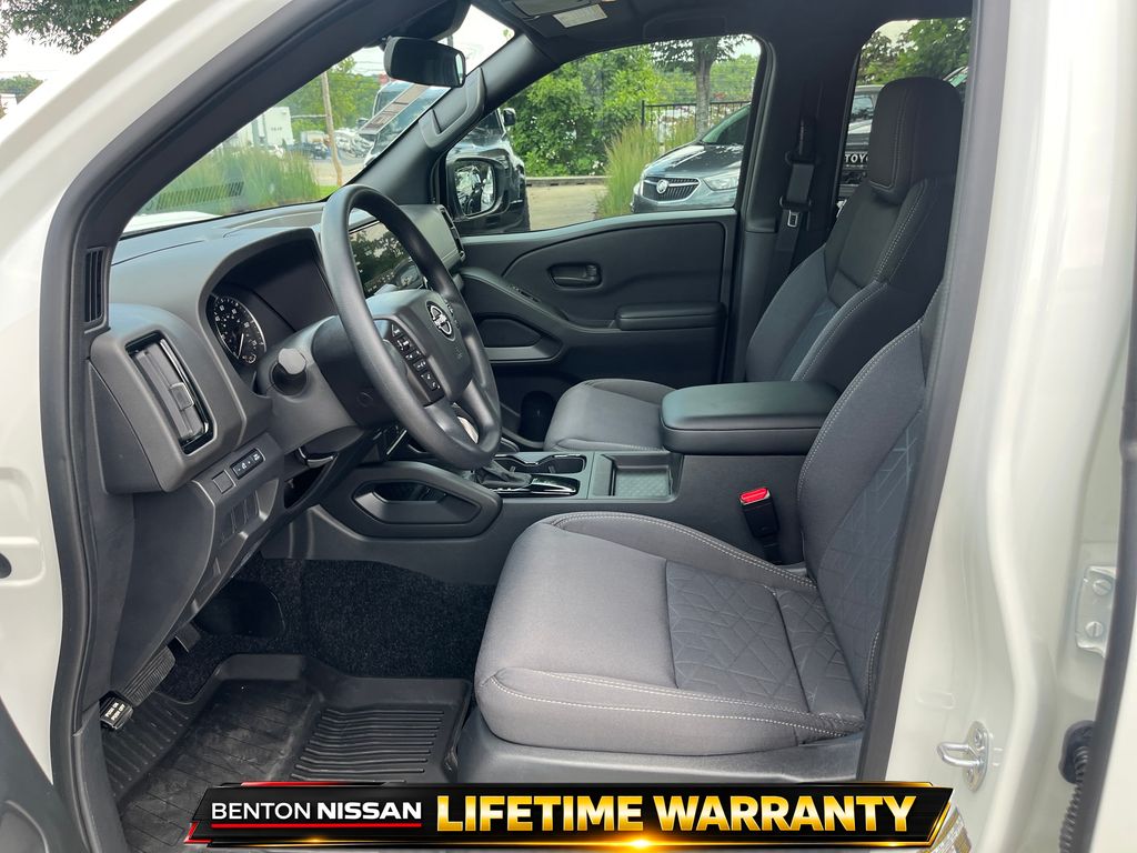2026 Glacier White Nissan Frontier SV RWD Truck
