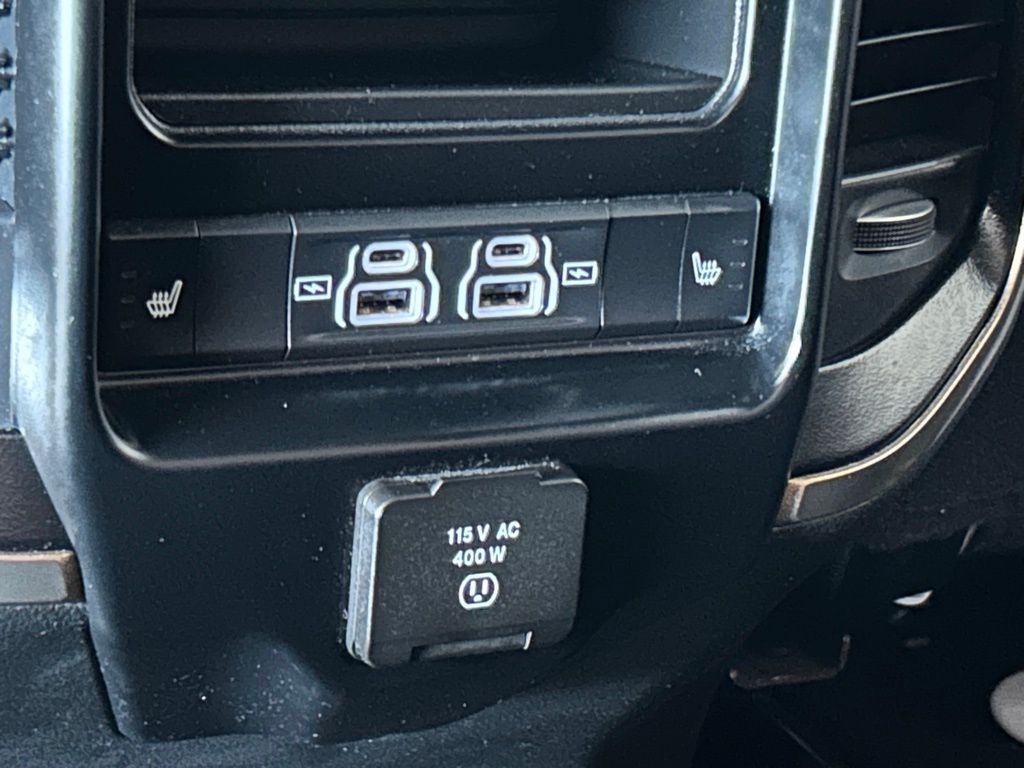 Used 2024 Diamond Black Crystal Pearlcoat Ram Longhorn image 57