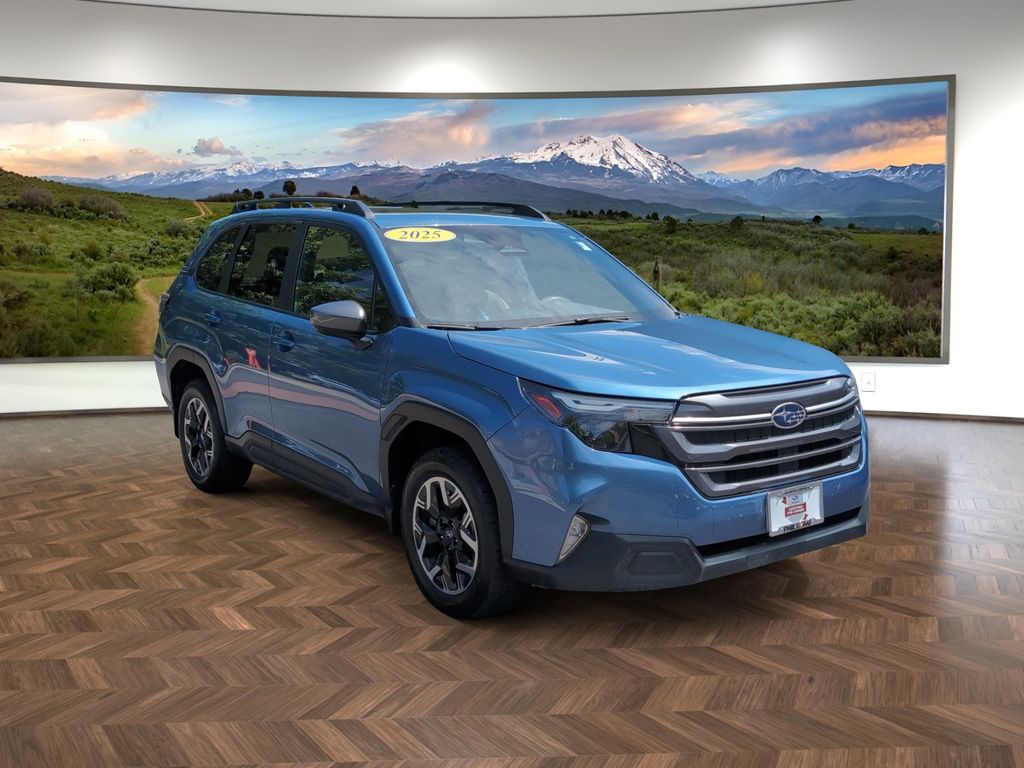Horizon Blue Pearl 2025 Subaru Forester SUV / Crossover All-Wheel Drive Continuously Variable Transmission