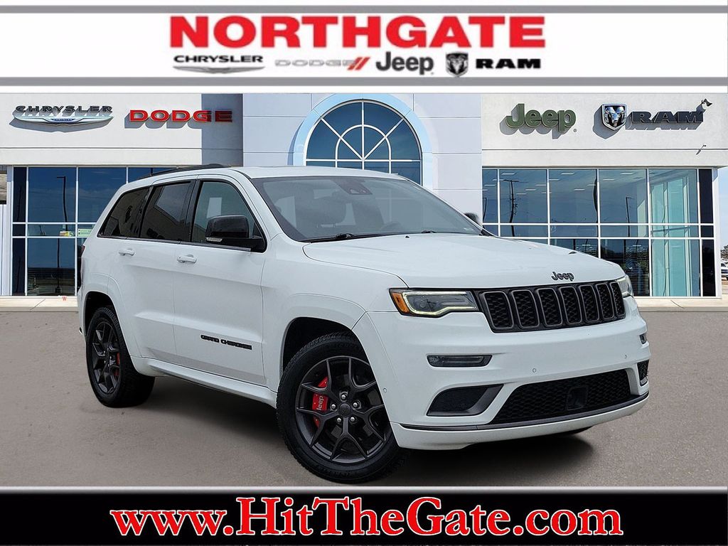 Bright White Clearcoat 2020 Jeep Grand Cherokee SUV / Crossover Four-Wheel Drive 8-Speed Automatic