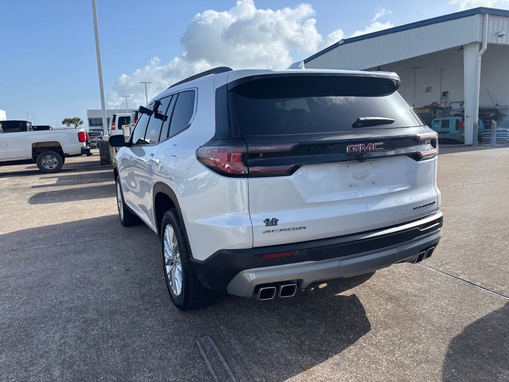 2024 GMC Acadia Elevation White at Wharton Ford