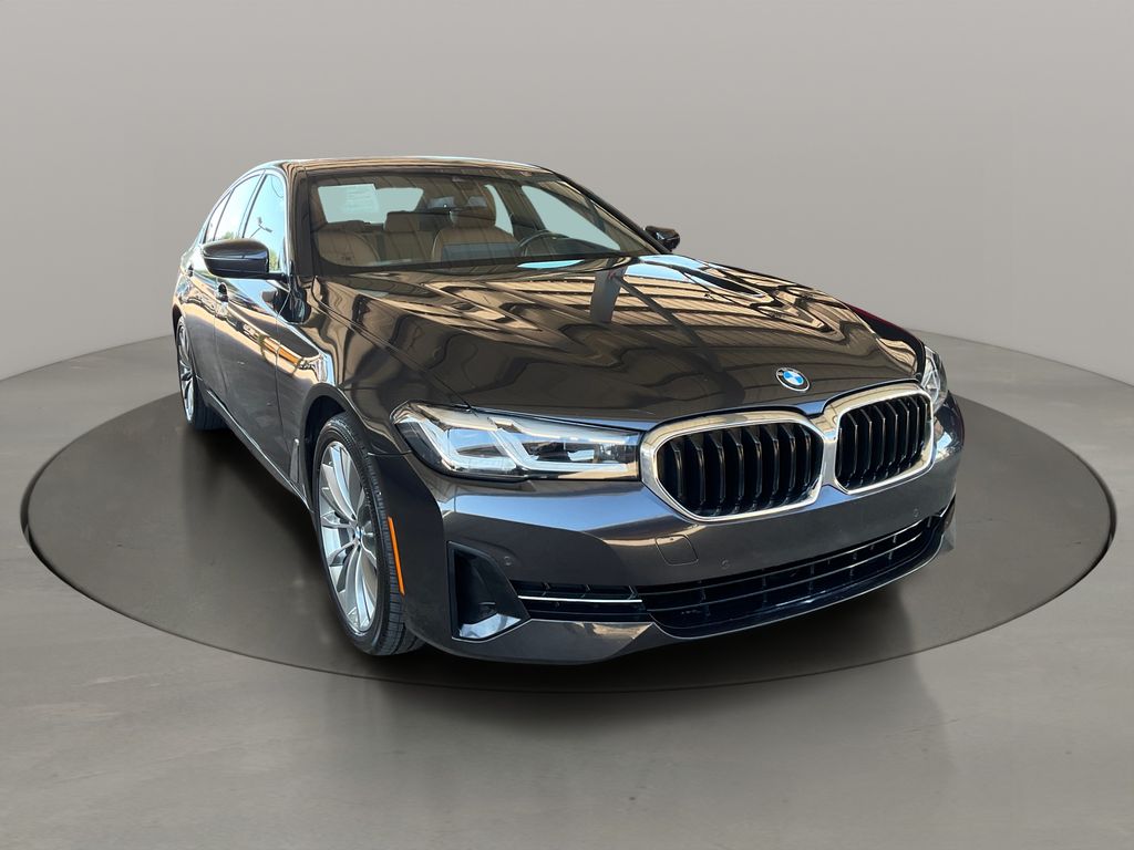 Gray (Dark Graphite Metallic) 2023 BMW 5 Series Sedan Rear-Wheel Drive 8-Speed Automatic