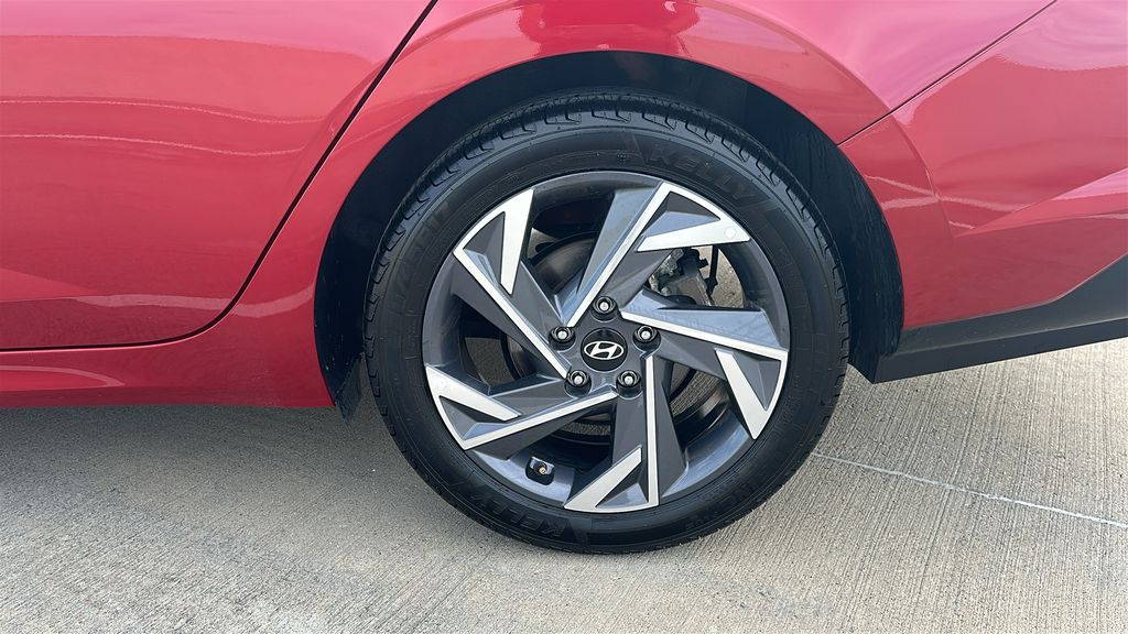 2025 Hyundai Elantra Limited Red at Emmons Autoplex