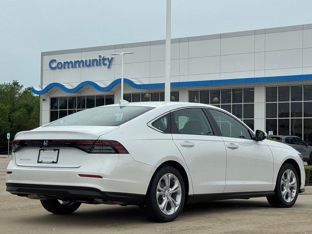 2026 Honda Accord LX White at Community Honda