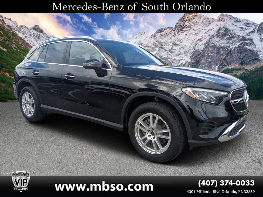 Black 2025 Mercedes-Benz GLC SUV / Crossover All-Wheel Drive 9-Speed Automatic