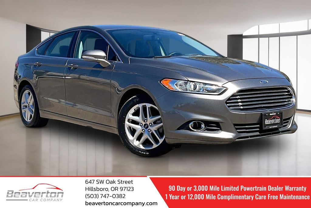 Sterling Gray 2013 Ford Fusion Sedan Front-Wheel Drive 6-Speed Automatic