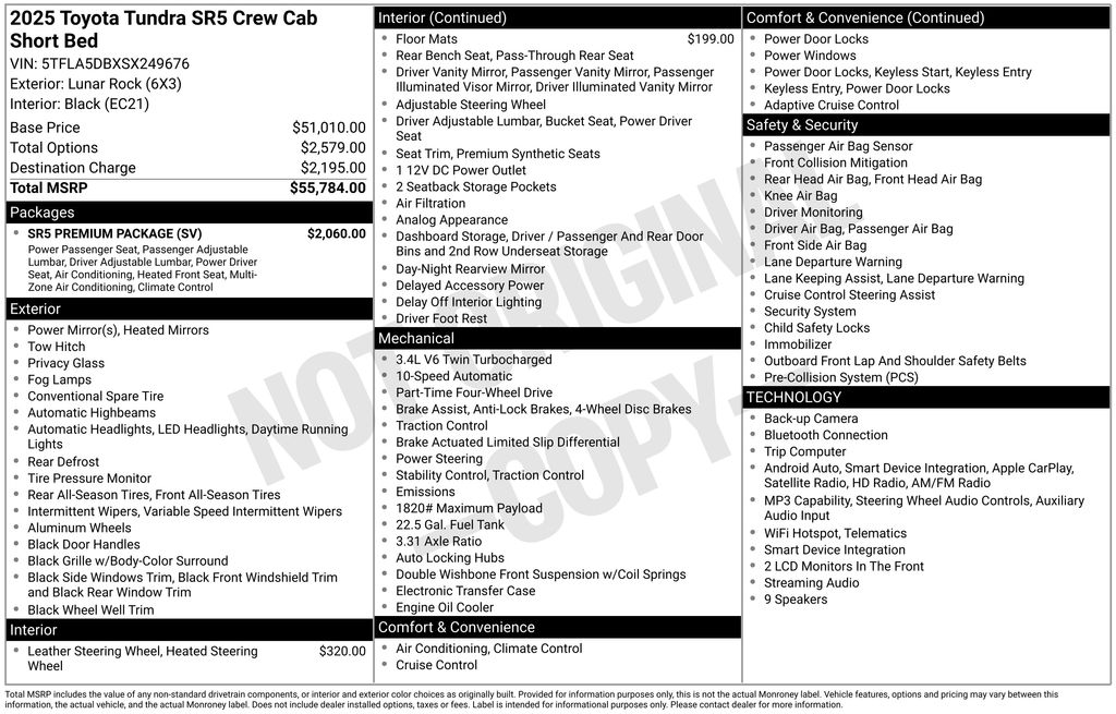 Used 2025 Toyota Tundra Truck