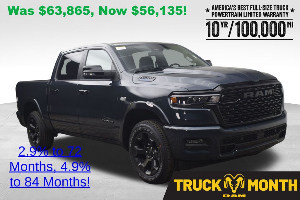 2026 RAM 1500 Big Horn Crew Cab 4WD