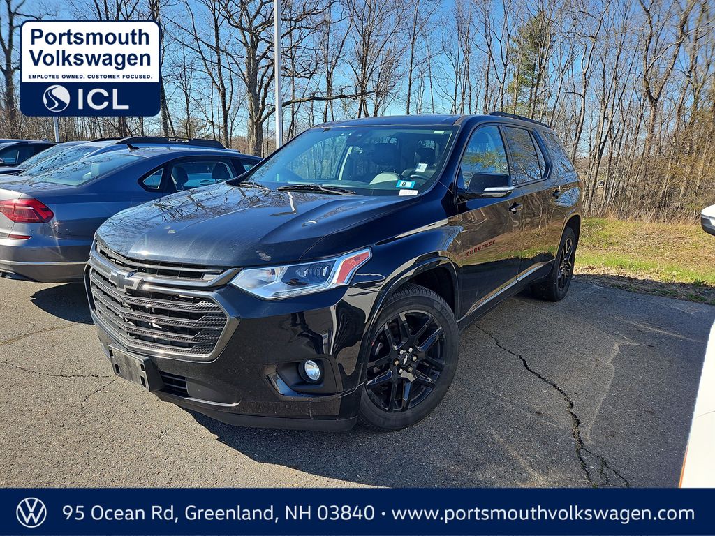 Mosaic Black Metallic 2019 Chevrolet Traverse SUV / Crossover Four-Wheel Drive 9-Speed Automatic