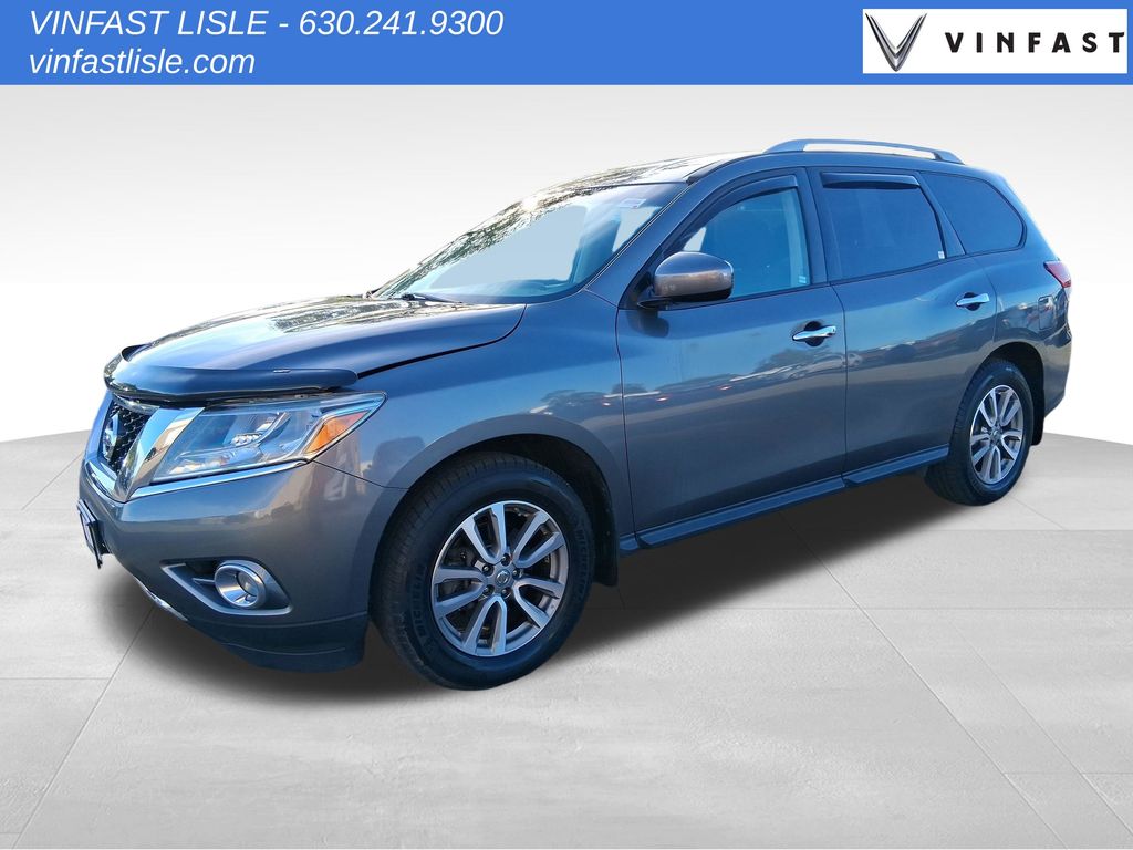 Gray (Gun Metallic) 2015 Nissan Pathfinder SV 4WD SUV / Crossover Four-Wheel Drive Continuously Variable Transmission