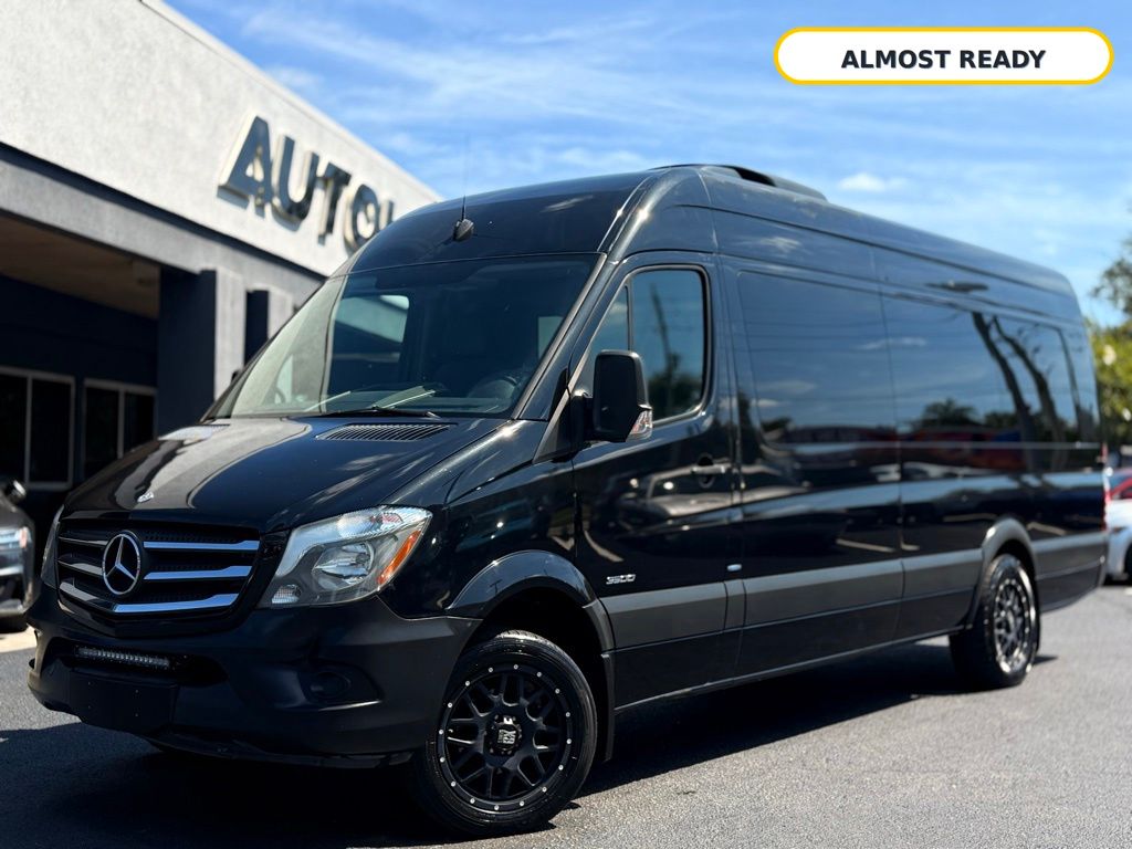 Jet Black 2015 Mercedes-Benz Sprinter Cargo Van 4X2 5-Speed Automatic