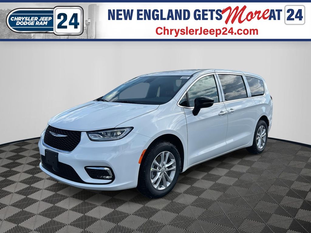 Bright White Clearcoat 2026 Chrysler Pacifica Select AWD Minivan All-Wheel Drive 9-Speed Automatic