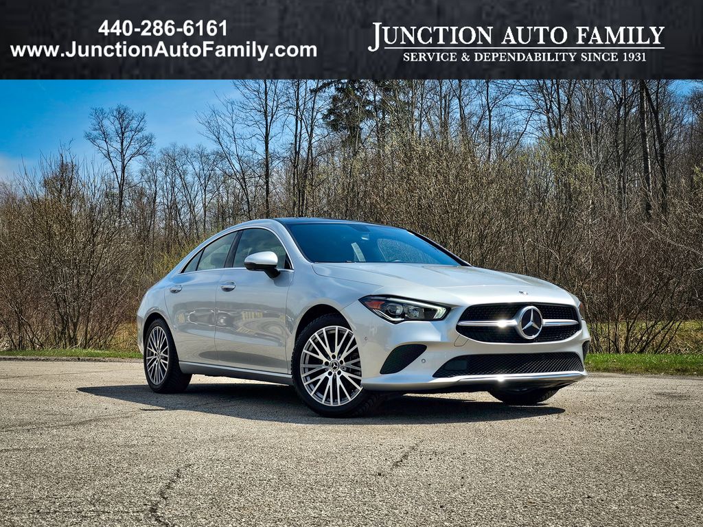 Gray 2023 Mercedes-Benz CLA 250 4MATIC Coupe All-Wheel Drive 7-Speed Automatic