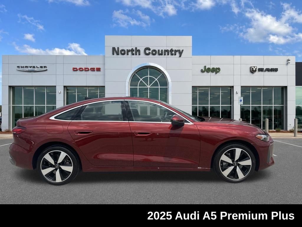 Red 2025 Audi A5 Sedan All-Wheel Drive 7-Speed Automatic